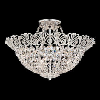 Rivendell 9 Light 110V Close to Ceiling in Heirloom Bronze with Clear Heritage Crystal (168|9843-76H)