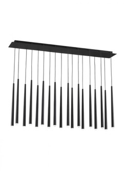 Pylon 18 Light Chandelier (7355|700TRSPPYL18TB-LED930120)