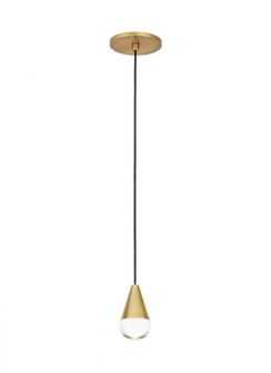 Cupola 1 Light Pendant (7355|700TRSPCPA1RNB-LED930)