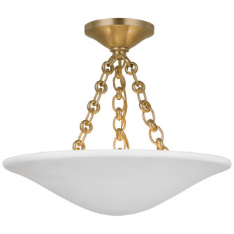 Mollino 16'' Semi Flush Mount (279|ARN 4425HAB-PW)