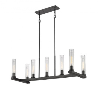 7 Light Linear Chandelier (276|3031-7L-BRZ)