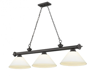 3 Light Billiard (276|2306-3BRZ-AMO14)