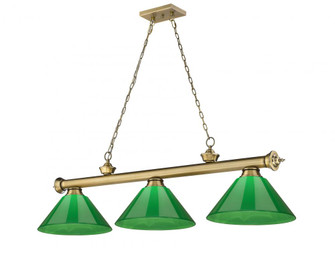 3 Light Billiard (276|2306-3RB-PGR)