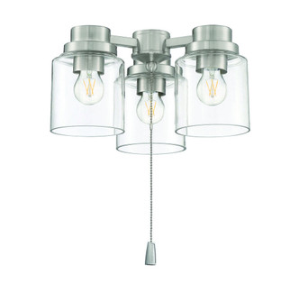 3 Light Universal Light Kit in Brushed Polished Nickel (20|LK301102-BNK-LED)