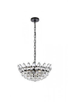 Emilia 18 inch pendant in black (758|1104D18BK)