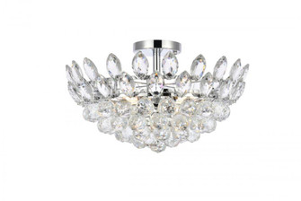 Emilia 18 inch flush mount in chrome (758|1105F18C)