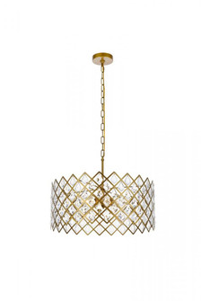 Lyla 21 inch pendant in brass (758|1111D21BR)