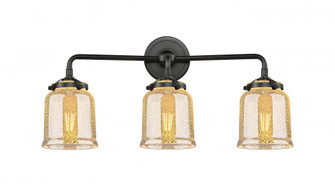 Bell - 3 Light - 23 inch - Oil Rubbed Bronze - Bath Vanity Light (3442|284-3W-OB-G58)