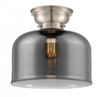 Bell - 1 Light - 12 inch - Brushed Satin Nickel - Flush Mount (3442|623-1F-SN-G73-L-LED)