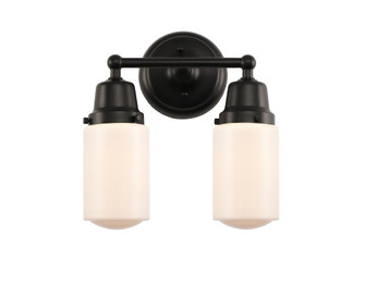 Dover - 2 Light - 13 inch - Matte Black - Bath Vanity Light (3442|623-2W-BK-G311)