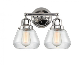 Fulton - 2 Light - 15 inch - Polished Chrome - Bath Vanity Light (3442|623-2W-PC-G172)
