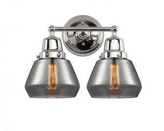 Fulton - 2 Light - 15 inch - Polished Chrome - Bath Vanity Light (3442|623-2W-PC-G173)