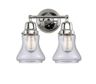 Bellmont - 2 Light - 14 inch - Polished Chrome - Bath Vanity Light (3442|623-2W-PC-G192)