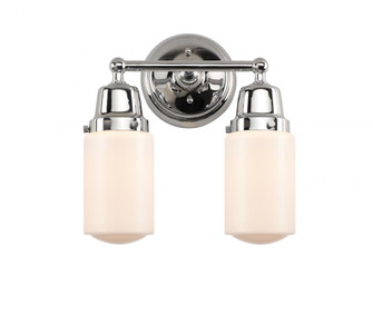 Dover - 2 Light - 13 inch - Polished Chrome - Bath Vanity Light (3442|623-2W-PC-G311)