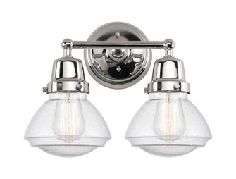 Olean - 2 Light - 15 inch - Polished Chrome - Bath Vanity Light (3442|623-2W-PC-G324)