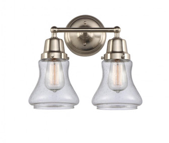 Bellmont - 2 Light - 14 inch - Brushed Satin Nickel - Bath Vanity Light (3442|623-2W-SN-G194)