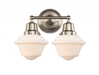 Oxford - 2 Light - 16 inch - Brushed Satin Nickel - Bath Vanity Light (3442|623-2W-SN-G531)