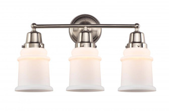 Canton - 3 Light - 22 inch - Brushed Satin Nickel - Bath Vanity Light (3442|623-3W-SN-G181)