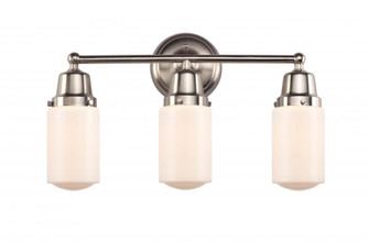 Dover - 3 Light - 21 inch - Brushed Satin Nickel - Bath Vanity Light (3442|623-3W-SN-G311)