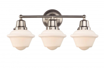 Oxford - 3 Light - 24 inch - Brushed Satin Nickel - Bath Vanity Light (3442|623-3W-SN-G531)