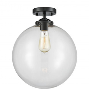Beacon - 1 Light - 12 inch - Oil Rubbed Bronze - Semi-Flush Mount (3442|284-1C-OB-G202-12-LED)