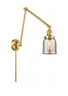 Bell - 1 Light - 8 inch - Satin Gold -Adjustable Swing Arm (3442|238-SG-G58)