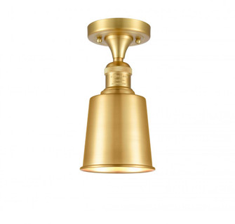 Addison - 1 Light - 5 inch - Satin Gold - Semi-Flush Mount (3442|517-1CH-SG-M9-SG-LED)