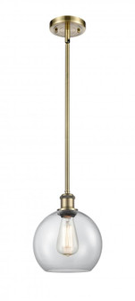 Athens - 1 Light - 8 inch - Antique Brass - Mini Pendant (3442|516-1S-AB-G122-LED)