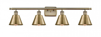 Smithfield - 4 Light - 37 inch - Antique Brass - Bath Vanity Light (3442|516-4W-AB-M8)