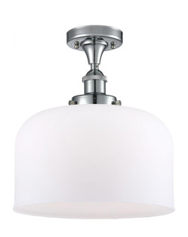 Bell - 1 Light - 12 inch - Polished Chrome - Semi-Flush Mount (3442|916-1C-PC-G71-L)