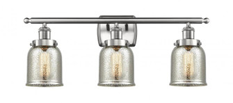 Bell - 3 Light - 26 inch - Brushed Satin Nickel - Bath Vanity Light (3442|916-3W-SN-G58-LED)