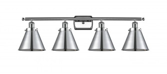 Appalachian - 4 Light - 36 inch - Polished Chrome - Bath Vanity Light (3442|916-4W-PC-M13-PC-LED)