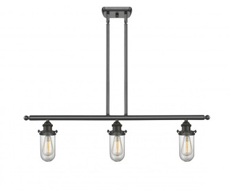 Kingsbury - 3 Light - 36 inch - Oil Rubbed Bronze - Stem hung - Island Light (3442|516-3I-OB-CE231-CL-LED)