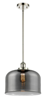 Bell - 1 Light - 12 inch - Polished Nickel - Mini Pendant (3442|916-1S-PN-G73-L)