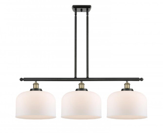Bell - 3 Light - 36 inch - Black Antique Brass - Stem Hung - Island Light (3442|916-3I-BAB-G71-L)