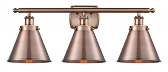Appalachian - 3 Light - 26 inch - Antique Copper - Bath Vanity Light (3442|916-3W-AC-M13-AC)