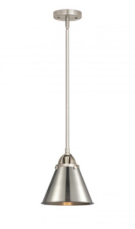 Appalachian - 1 Light - 8 inch - Brushed Satin Nickel - Stem hung - Mini Pendant (3442|288-1S-SN-M13-SN)