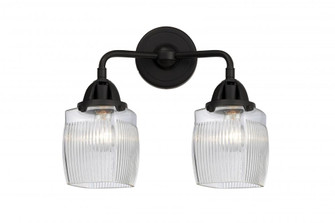 Colton - 2 Light - 14 inch - Matte Black - Bath Vanity Light (3442|288-2W-BK-G302-LED)