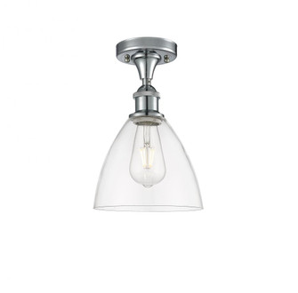 Bristol - 1 Light - 8 inch - Polished Chrome - Semi-Flush Mount (3442|516-1C-PC-GBD-752)