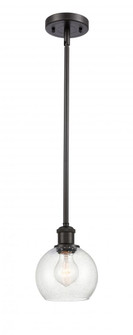 Athens - 1 Light - 6 inch - Oil Rubbed Bronze - Mini Pendant (3442|516-1S-OB-G124-6-LED)