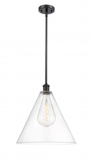 Berkshire - 1 Light - 16 inch - Oil Rubbed Bronze - Pendant (3442|516-1S-OB-GBC-162-LED)