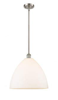 Bristol - 1 Light - 16 inch - Brushed Satin Nickel - Pendant (3442|516-1S-SN-GBD-161-LED)