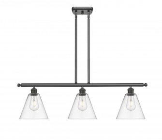 Berkshire - 3 Light - 36 inch - Oil Rubbed Bronze - Stem hung - Island Light (3442|516-3I-OB-GBC-82)