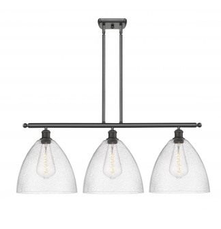 Bristol - 3 Light - 39 inch - Oil Rubbed Bronze - Stem hung - Island Light (3442|516-3I-OB-GBD-124)