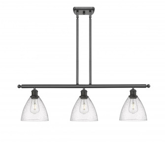 Bristol - 3 Light - 36 inch - Oil Rubbed Bronze - Cord hung - Island Light (3442|516-3I-OB-GBD-754-LED)