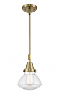 Olean - 1 Light - 7 inch - Antique Brass - Mini Pendant (3442|447-1S-AB-G322-LED)