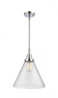 Cone - 1 Light - 12 inch - Polished Chrome - Mini Pendant (3442|447-1S-PC-G44-L)