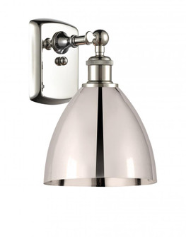 Bristol - 1 Light - 8 inch - Polished Nickel - Sconce (3442|516-1W-PN-MBD-75-PN-LED)
