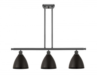 Bristol - 3 Light - 36 inch - Oil Rubbed Bronze - Stem hung - Island Light (3442|516-3I-OB-MBD-75-OB-LED)