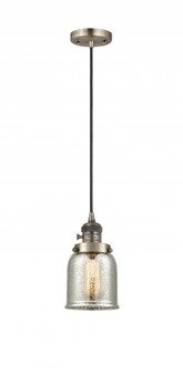 Bell - 1 Light - 5 inch - Antique Brass - Cord hung - Mini Pendant (3442|201CSW-AB-G58)